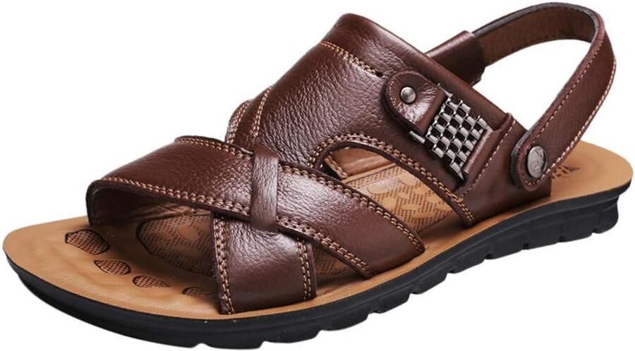 Comfortabele Herensandalen Zomer Outdoor Wandelsandalen Antislip Luchtig