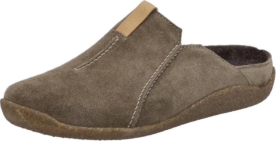 Heren Pantoffels Comfortabele Sloffen Ontspanning Thuis Uitneembare Binnenzool Wijdte H Taupe