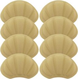 Comfortabele hielkussens 4 paar zelfklevende antislip schoenpads voor en ideaal voor blarenbescherming en het verbeteren van pasvorm in te grote schoenen
