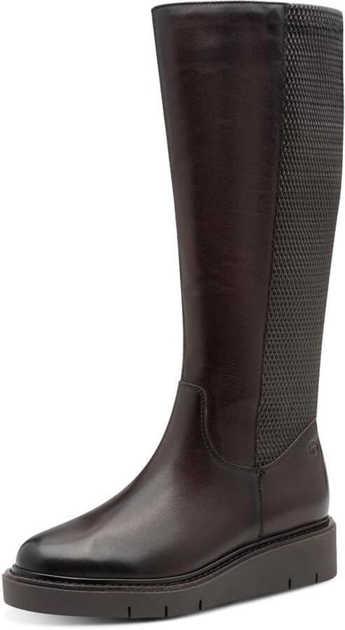 Comfortabele Hoge Platte Laarzen voor Dames Extra Brede Pasvorm