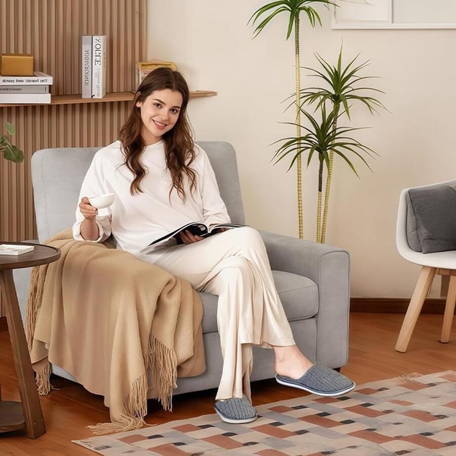 Comfortabele hotelslippers voor volwassenen Ideaal voor thuis spa of op reis 9 paar in kleuren