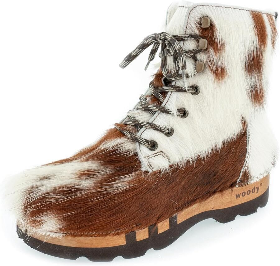 Comfortabele Houten Klompen Laarzen voor Heren met Warme Voering