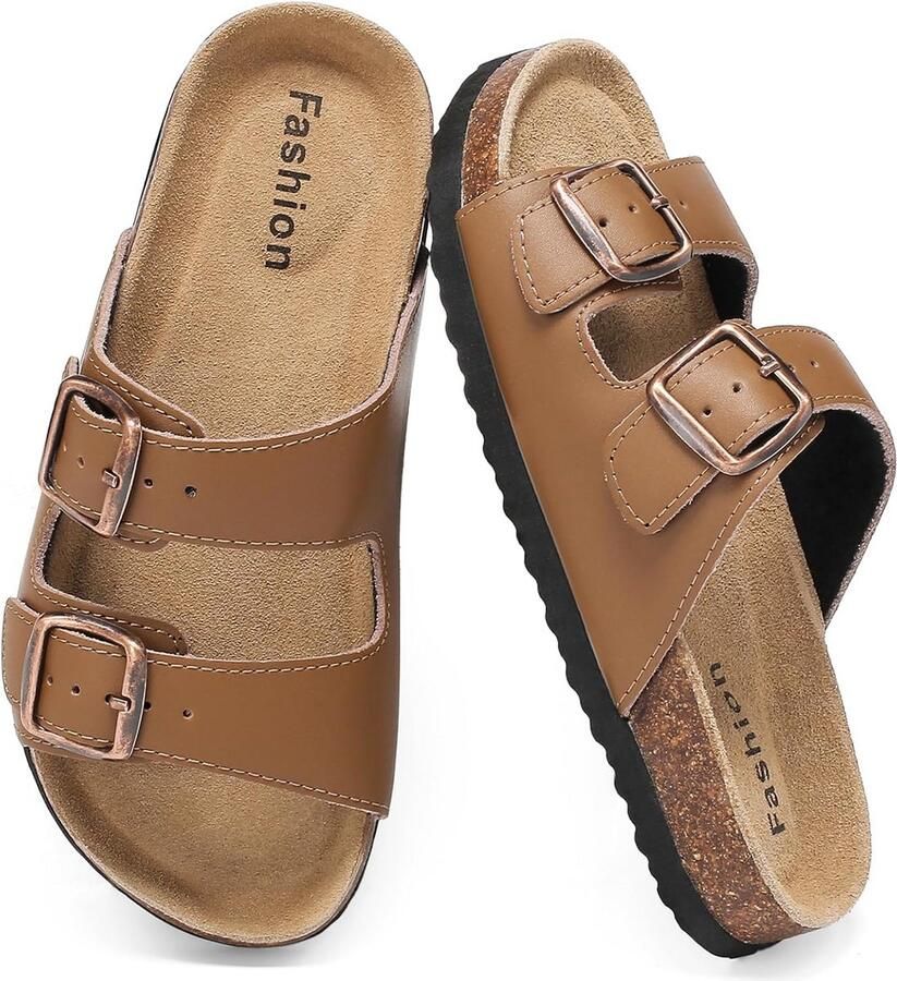 Comfortabele Houten Zomersandalen voor Kinderen Ade d en Antislip