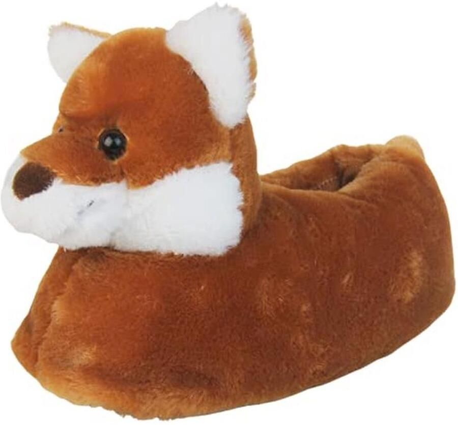 Comfortabele Imitatiebont Kerst Slippers voor Dames