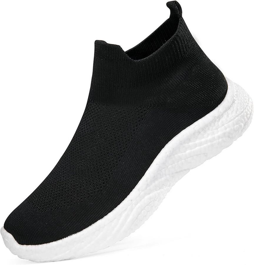 Comfortabele Slip-on Sportschoenen Lichtgewicht Wandelschoenen voor en