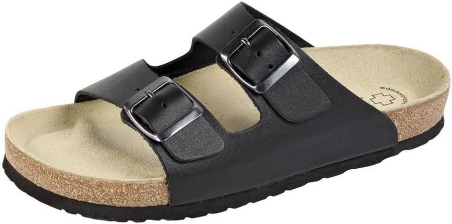 Comfortabele Instappers en met Kurken Voetbed en Antislipzool