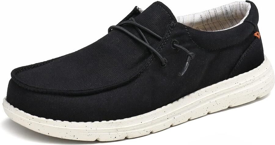 Comfortabele Instappers Zwarte Casual Dames Schoenen Lichtgewicht Slip-On Loafers