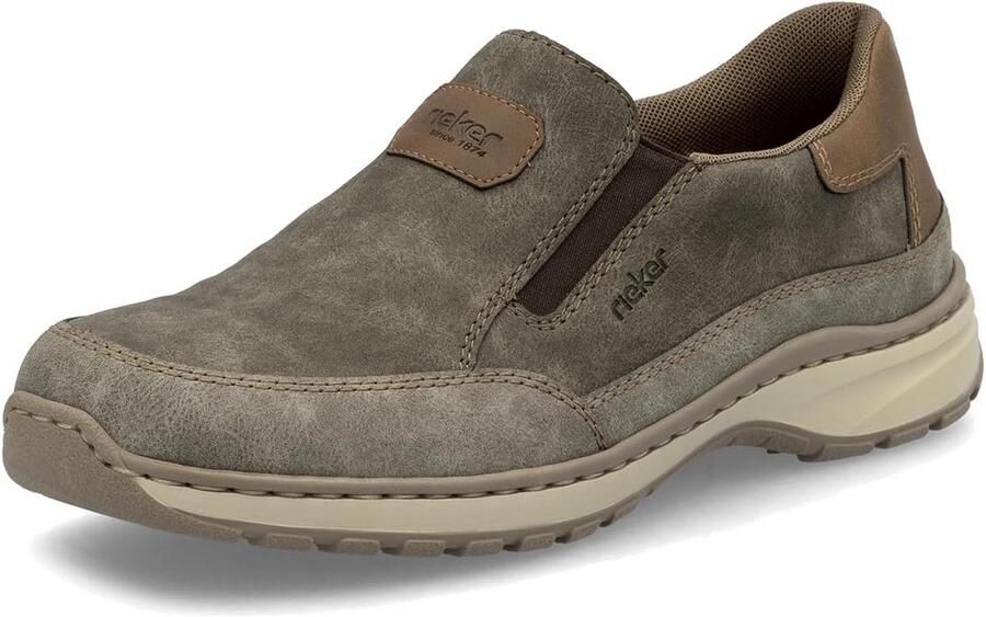 Comfortabele Instapschoenen voor Heren Bruine Zomercollectie