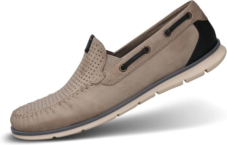 Comfortabele Instapschoenen voor Heren Grijs