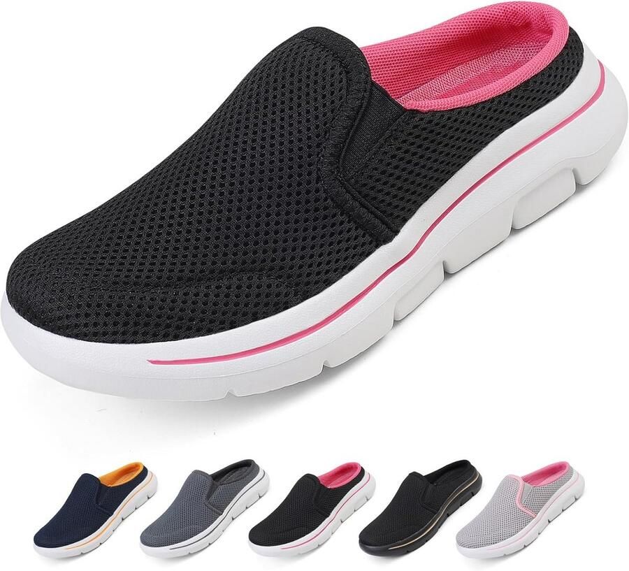 Comfortabele Instapslippers Unisex Ademend en Antislip Tuin- & Badkamerpantoffels