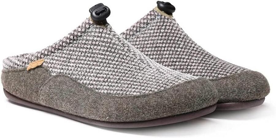 Comfortabele Instapslippers voor Heren met Suède-look en Flexibele Zolen