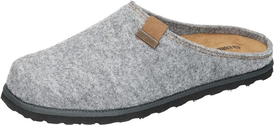 Comfortabele Instapslippers voor Heren met Uitneembaar Voetbed