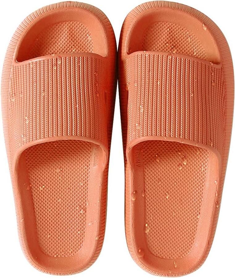 Unisex Badslippers en Slides voor en Antislip Zomer Sandaal met Dikke Zool