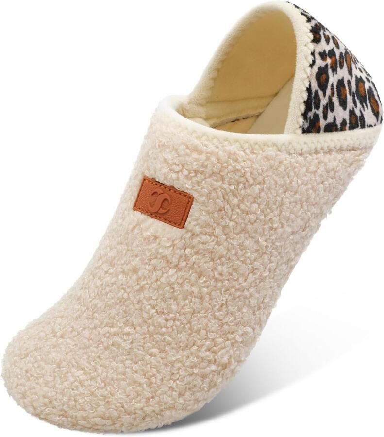 Comfortabele Instapslofjes Met Rubberen Zool Ade d en Sneldrogend