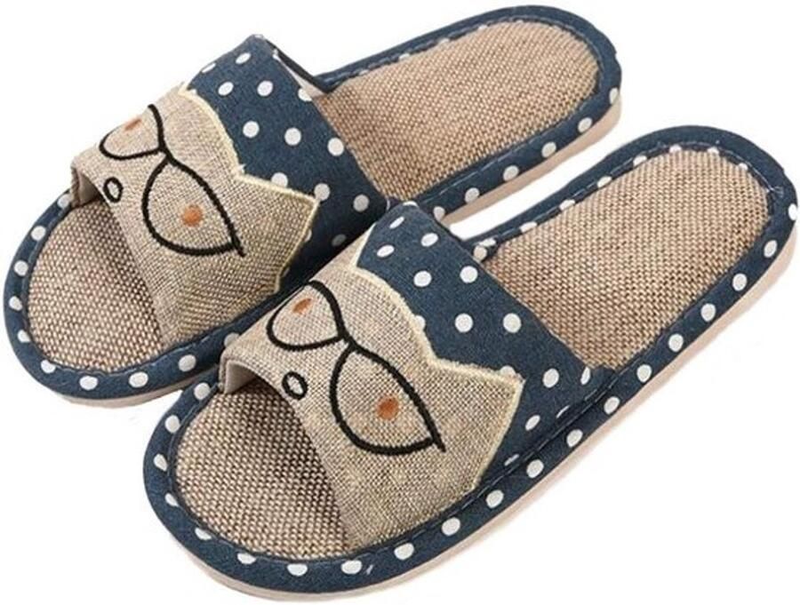 Comfortabele Japanse Linnen Pantoffels voor en Antislip & Ade d