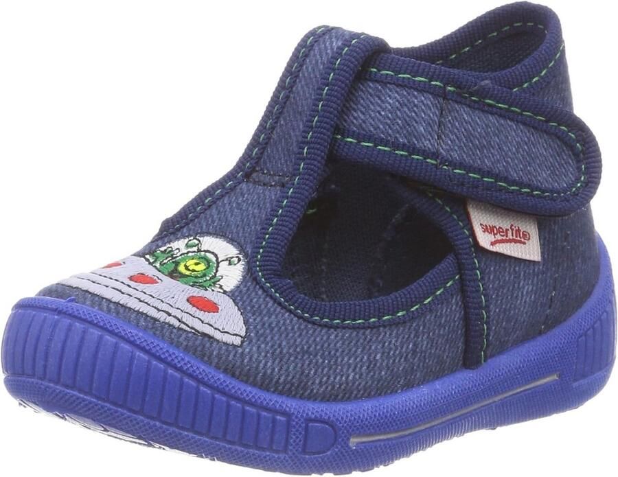 Comfortabele Jongens Pantoffels met Brede Opening Duurzaam Textiel