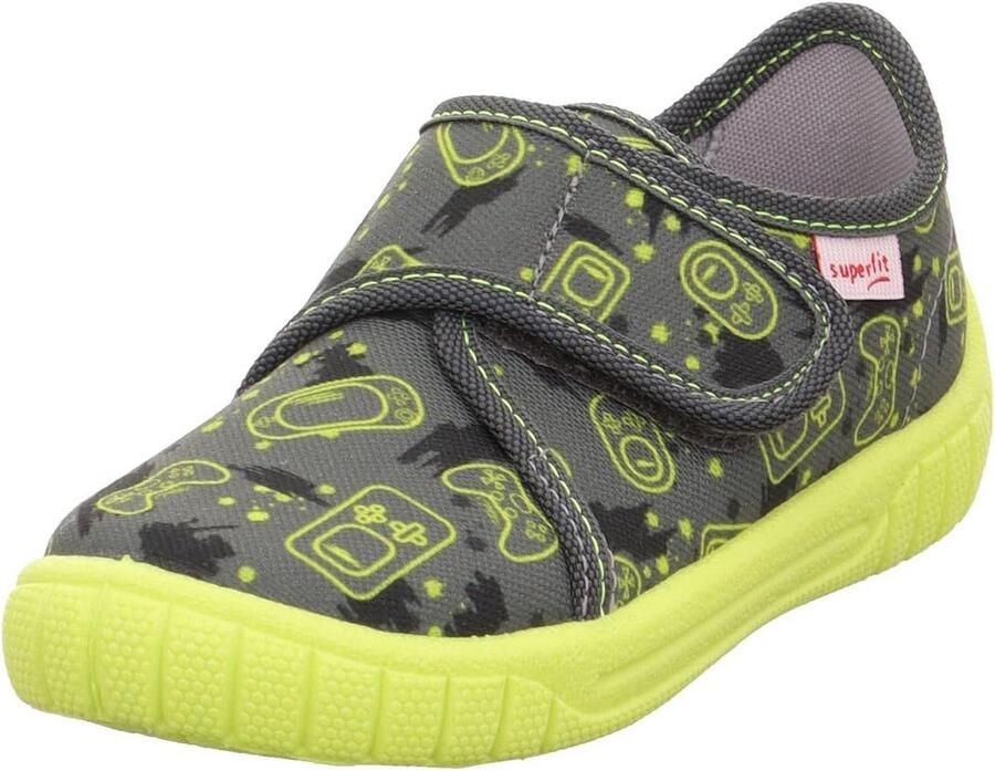 Comfortabele jongens pantoffels met hoge instap