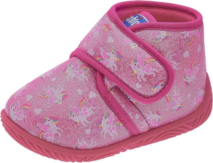 Comfortabele Jongens Pantoffels met Klittenbandsluiting voor Huis en School