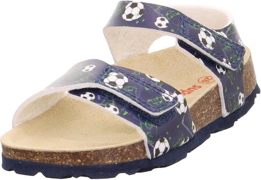 Comfortabele Jongens Sandaal met Verstelbaar Voetbed en Klittenbandsluiting