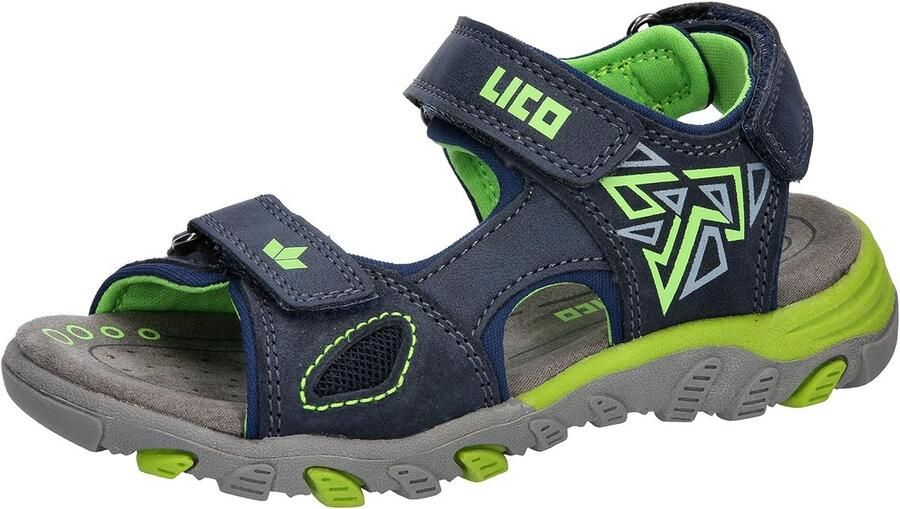 Comfortabele Jongens Sandalen met Klittenband Leer en Nylon