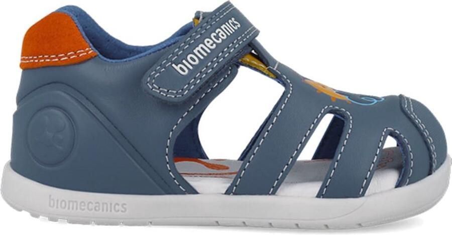 Comfortabele jongens sandalen met leer en anatomische zool