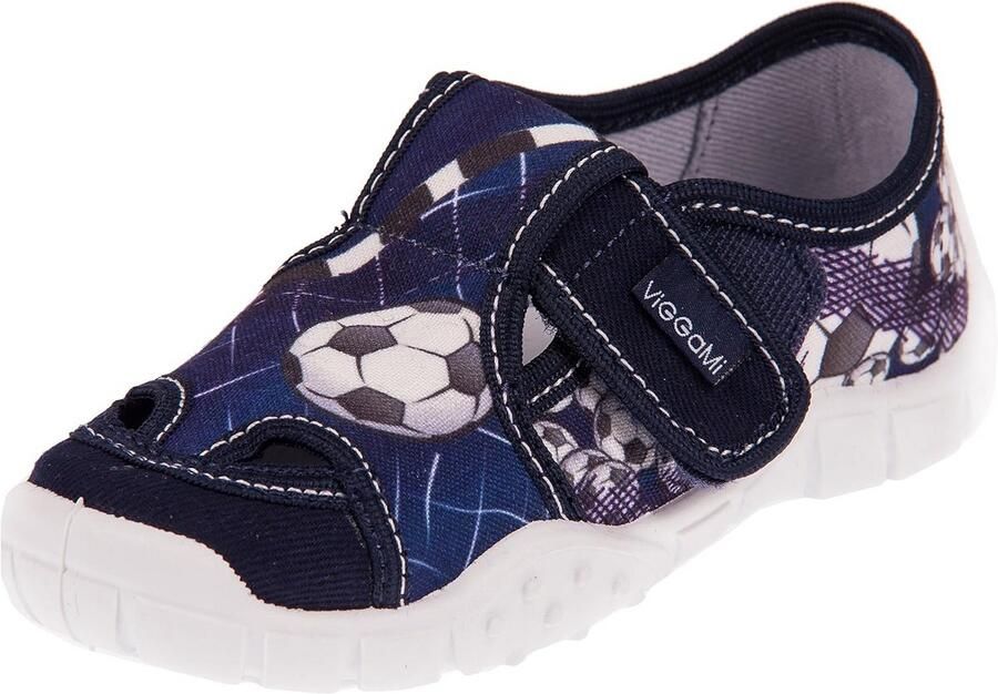 Comfortabele jongens sloffen met gezond voetkeurmerk