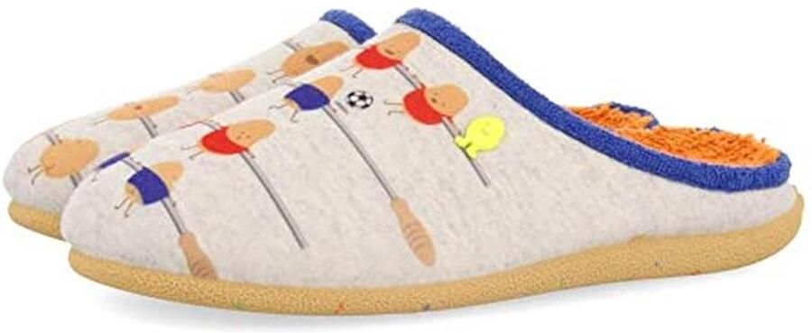 Comfortabele Jongens Slippers van Jersey met Ademend Voetbed