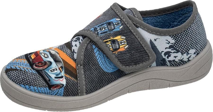 Comfortabele jongens sloffen met klittenbandsluiting