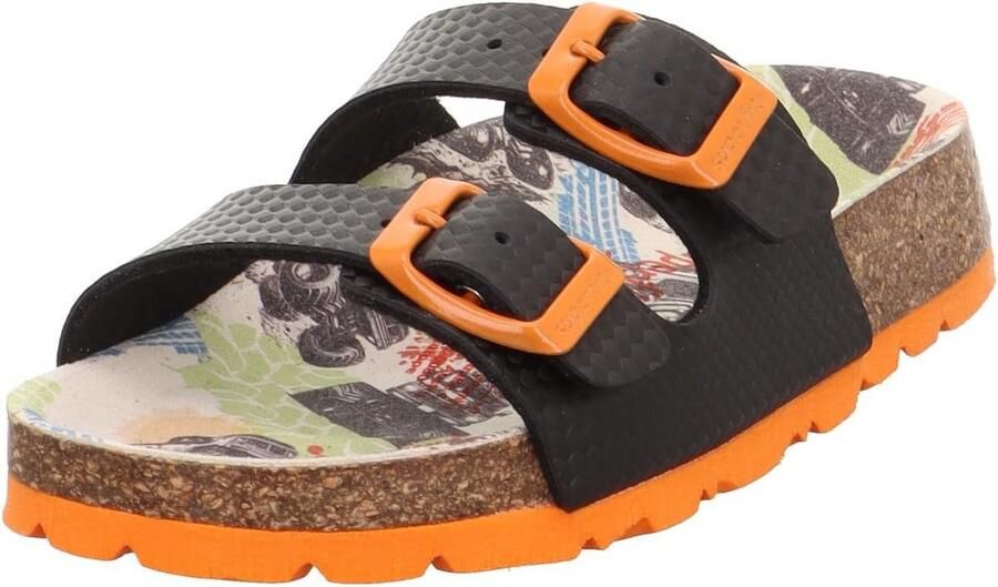 Comfortabele jongens sloffen met voetbed