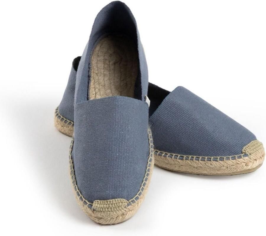 Comfortabele Katoenen Dames Espadrilles Slip-on Handgemaakt in Spanje