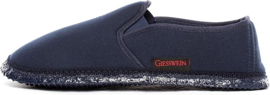 Comfortabele katoenen pantoffels met gesloten teen voor en Perfecte pasvorm met anti-slip