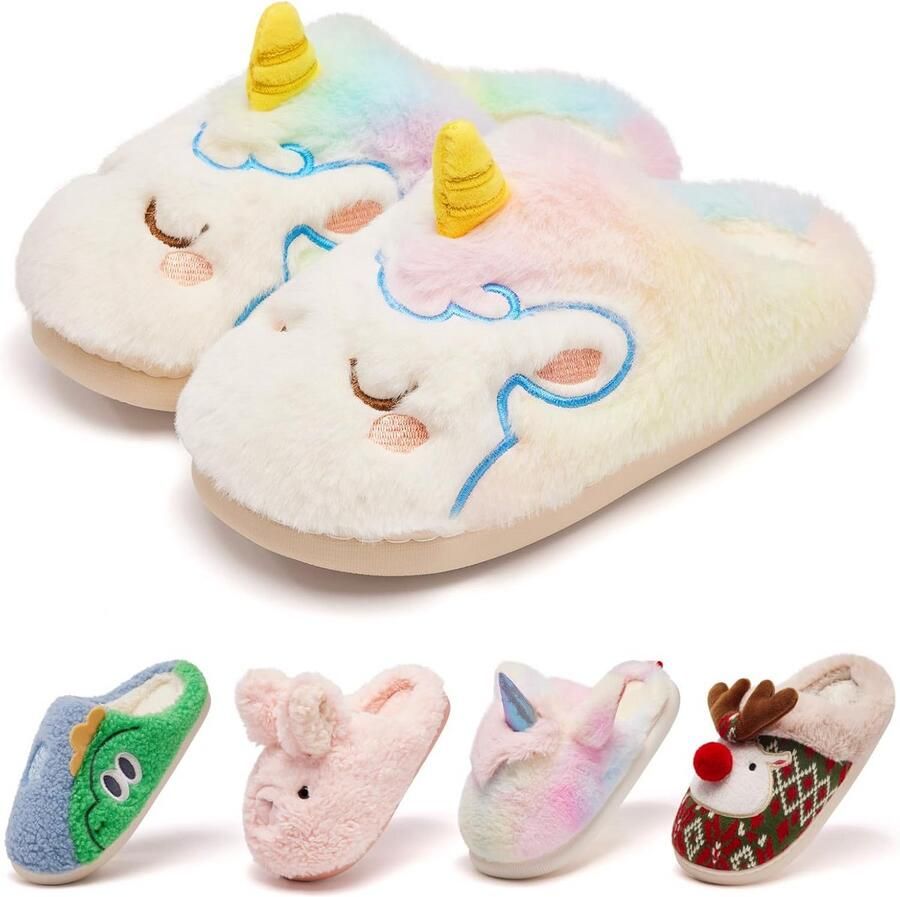Comfortabele Kinder Pantoffels en Anti-Slip Huisslippers met Zachte Zool