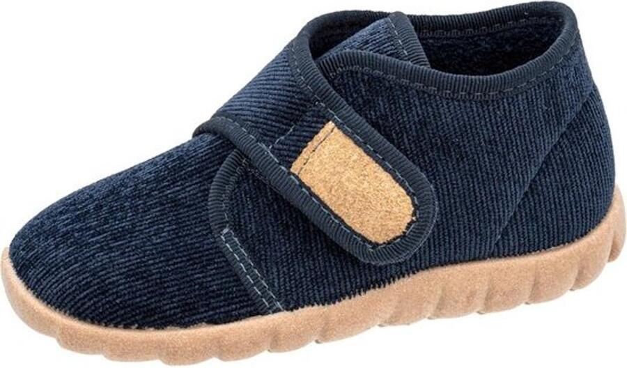 Comfortabele Kinder Pantoffels met Klittenband voor en