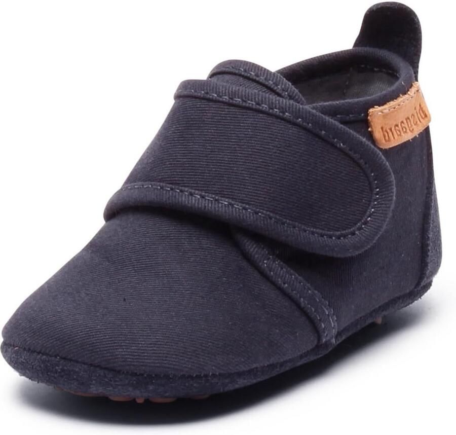 Comfortabele Kinder Pantoffels met Klittenband Zacht Katoen en Antislipzool