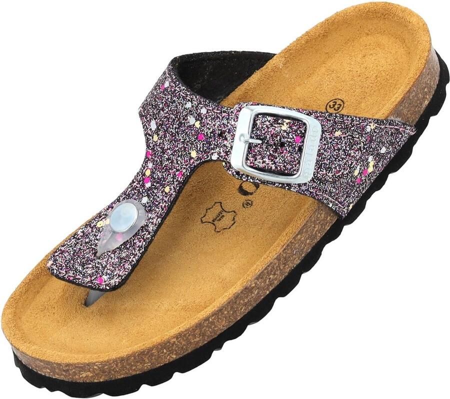 Comfortabele Kinder Sandalen met Verstelbare Rie en Suède Voetbed