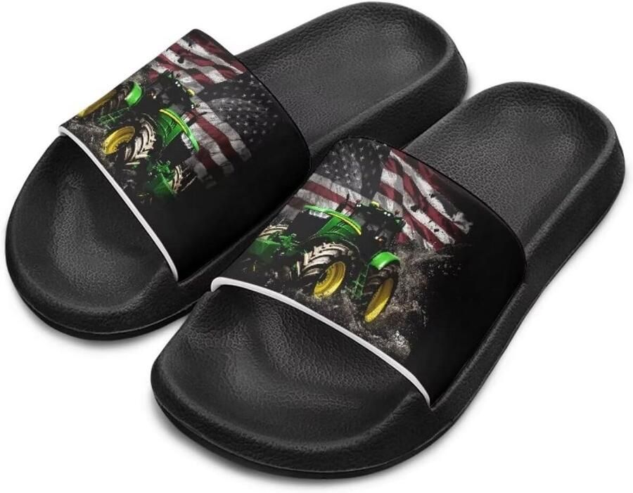 Comfortabele Kinder Slides Sandalen met Antislip Zool voor en
