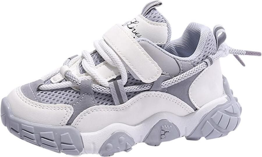 Comfortabele Kinder Sportschoenen Meisjes Platte Dikkere Zool Antislip Casual Sneakers