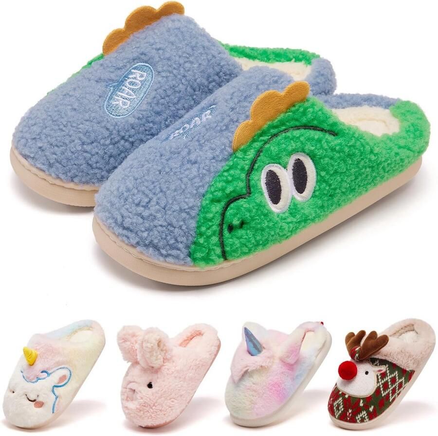 Comfortabele Kinderkamer Pantoffels Zachte 'Wolk' Instappers met Antislipzool