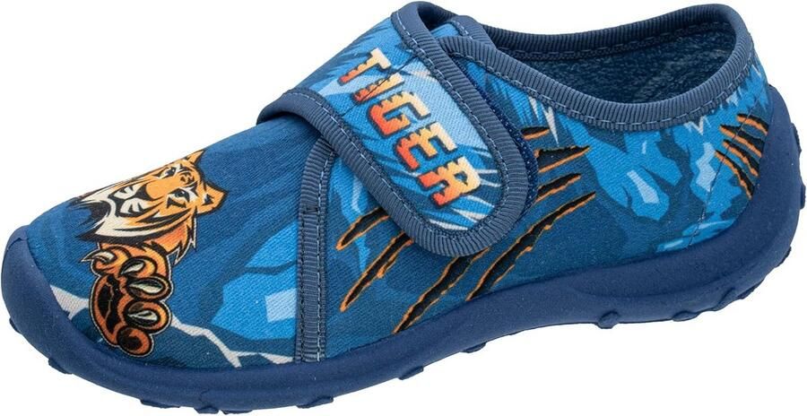 Comfortabele Kinderpantoffels Jongens met Tijgerprint