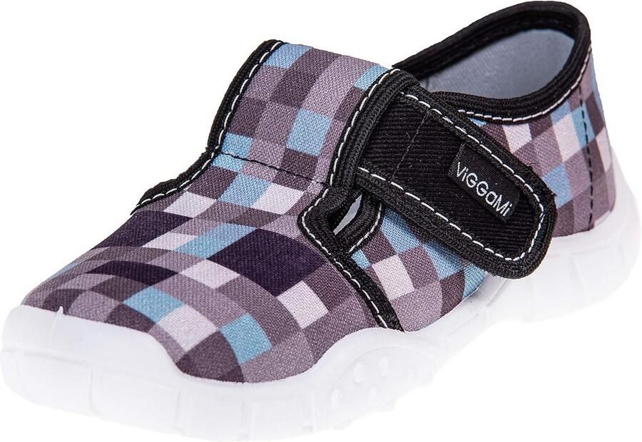 Comfortabele Kinderpantoffels voor Jongens met Klittenband Gr