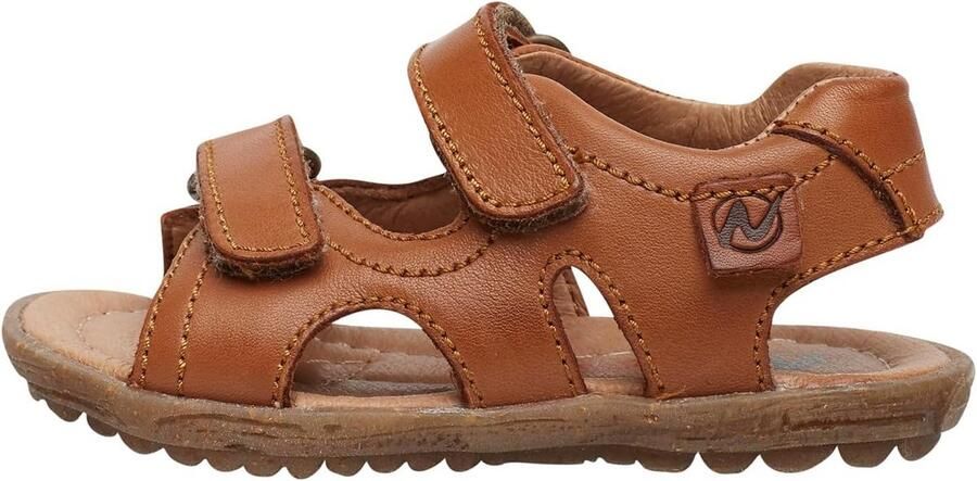 Comfortabele Kindersandalen van Leer met Klittenbandsluiting Ade d en Stevig