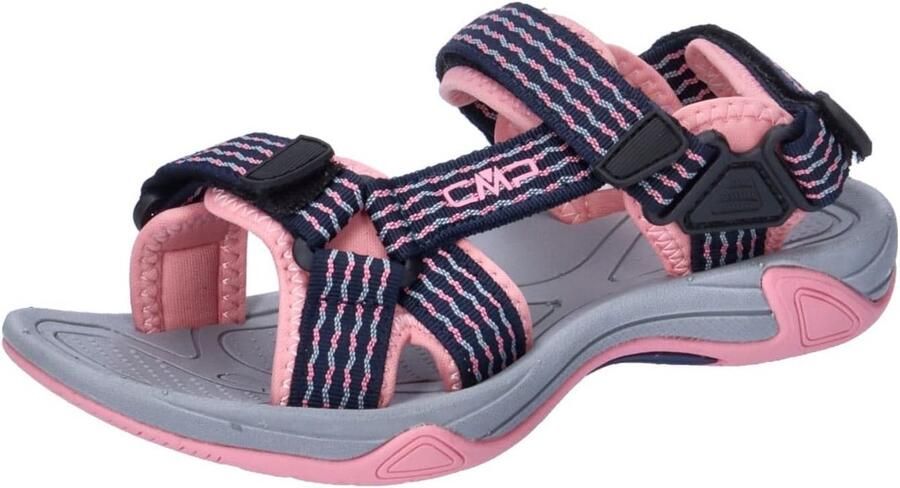 Comfortabele Kindersandalen Wandelen Zomer Sportief Blauw Verstelbaar