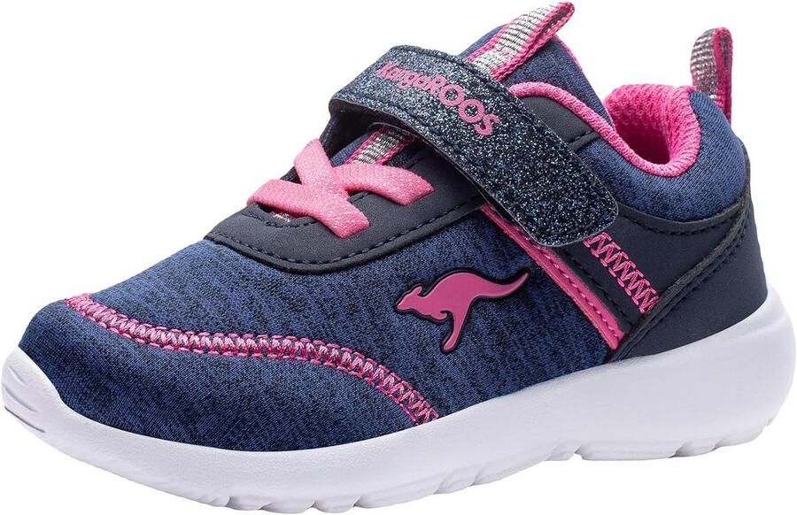 Comfortabele Kindersneakers met Klittenband en Veters voor Peutermaten