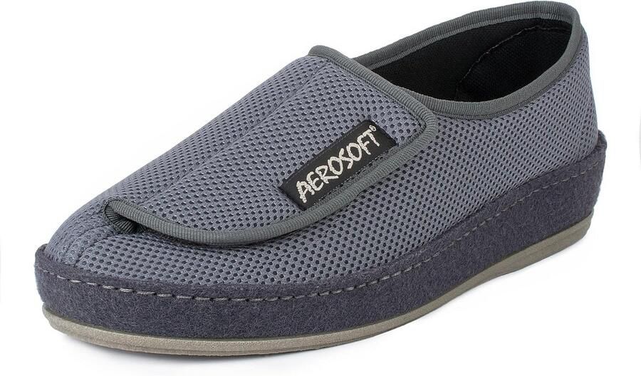 Comfortabele Klittenbandschoen Breedte G-H Antislip voor en