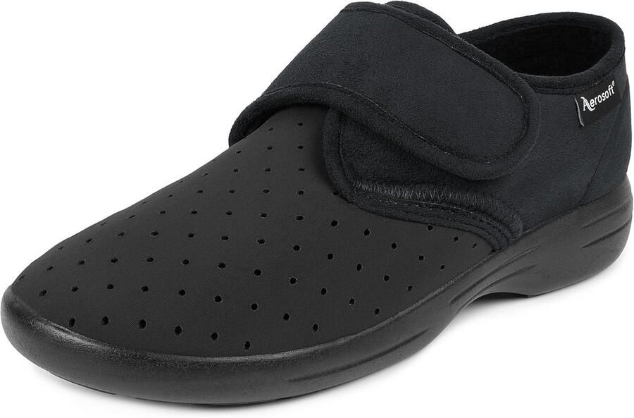 Comfortabele Klittenbandschoen met Uitneembaar Voetbed Lichte & Brede Pasvorm