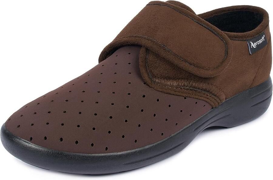 Comfortabele Klittenbandschoen met Verstelbare Wijdte en Uitneembaar Voetbed