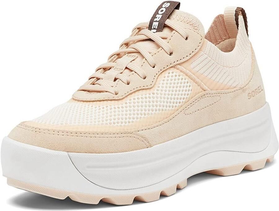 Comfortabele Lage Gebreide Sneakers voor Dames met Duurzame Zool