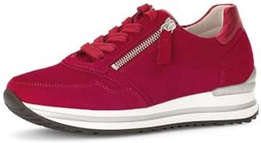 Comfortabele lage sneakers voor dames extra breed met uitneembaar voetbed