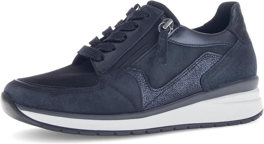 Comfortabele lage sneakers voor dames met extra breedte