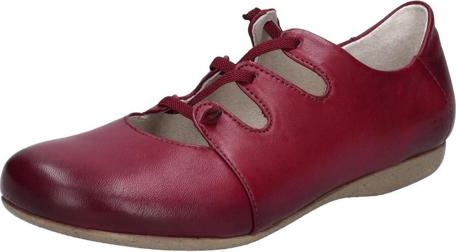 Comfortabele lage veterschoen in normale wijdte voor vrije tijd